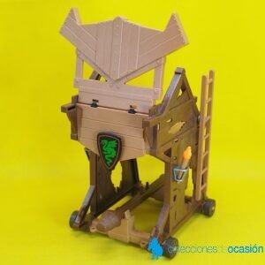 Playmobil Torre de asedio Bárbara con ariete
