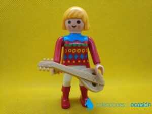 Playmobil Trobadora medieval, juglar, bujón