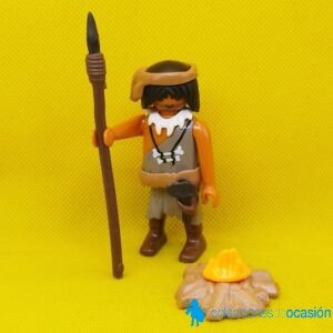 Playmobil Troglodita, hombre prehistórico con lanza