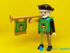 Playmobil Trompetero del reino de la torre amarilla