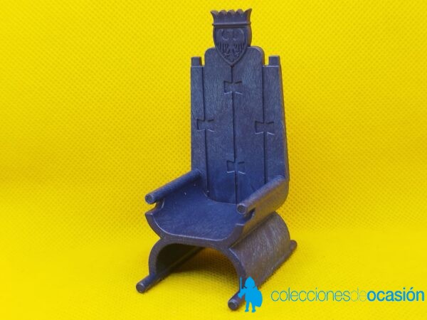 Playmobil Trono medieval azul