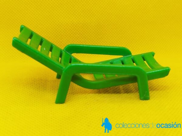 Playmobil Tumbona verde, hamaca, mueble - Imagen 3