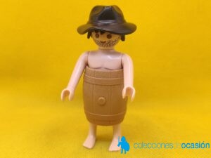 Playmobil Vaquero con barril