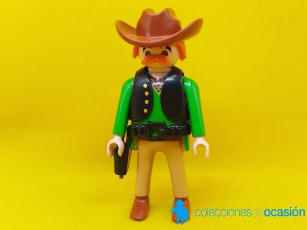 Playmobil Vaquero con bigote, ranchero, cowboy