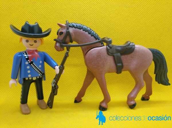 Playmobil Vaquero con caballo, cowboy - Imagen 4