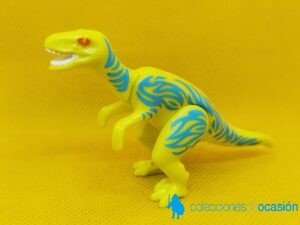 Playmobil Velociraptor amarillo, dinosaurio