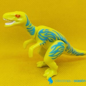 Playmobil Velociraptor amarillo, dinosaurio