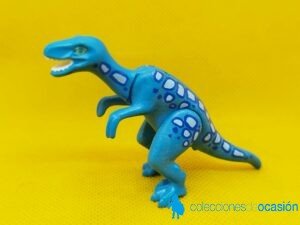 Playmobil Velociraptor azul, dinosaurio