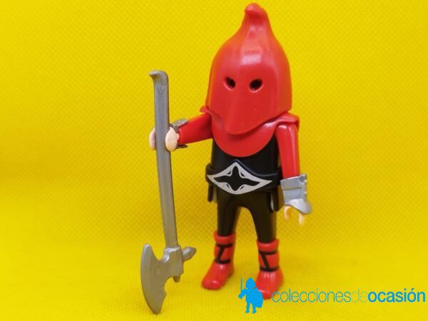 Playmobil Verdugo medieval con capucha roja