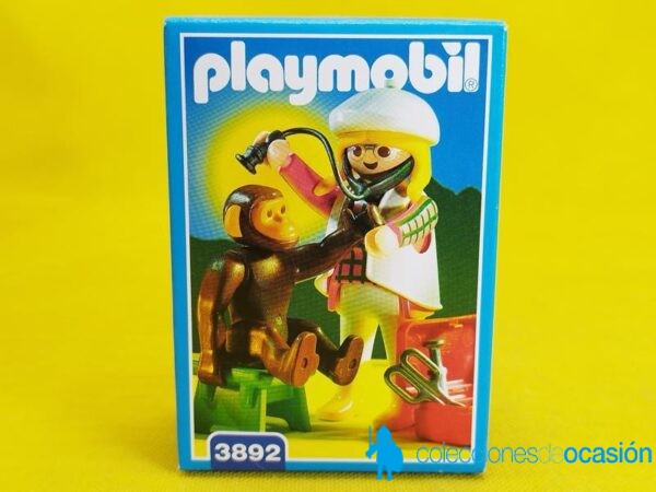 Playmobil Veterinaria con chimpancé REF 3892