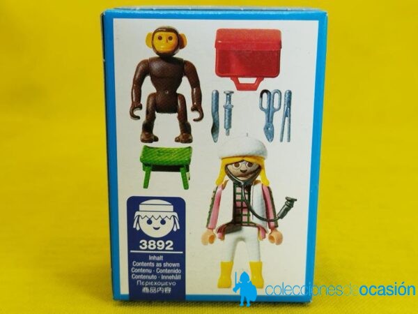 Playmobil Veterinaria con chimpancé REF 3892 - Imagen 2