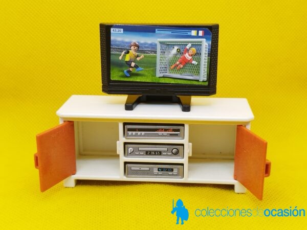 Playmobil aparador con televisión, mueble - Imagen 3