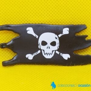 Playmobil estandarte pirata negro
