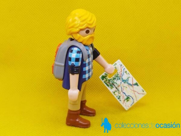 Playmobil montañero, explorador con mapa - Imagen 2