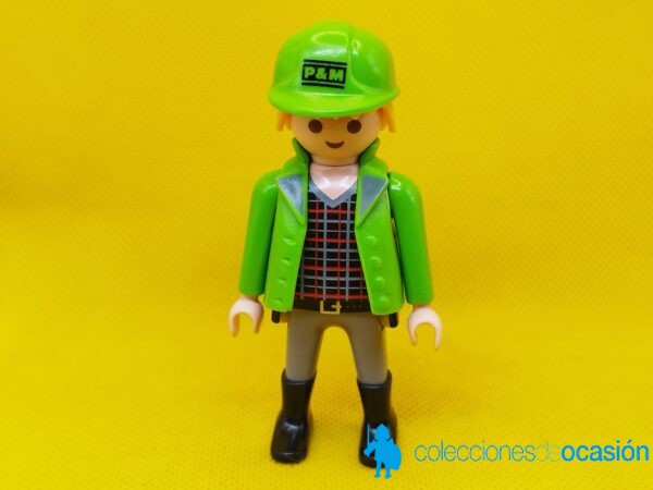 Playmobil Operario de la construcción con casco