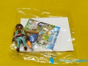 Playmobil pirata negro en sobre Promocional