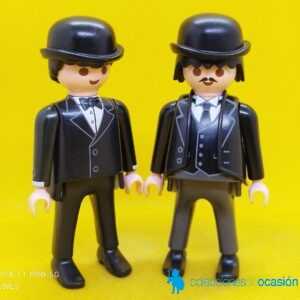 Playmobil El Gordo y el Flaco. Stan Laurel y Oliver Hardy