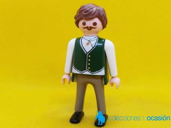 Playmobil Caballero vintage, hombre con chaleco