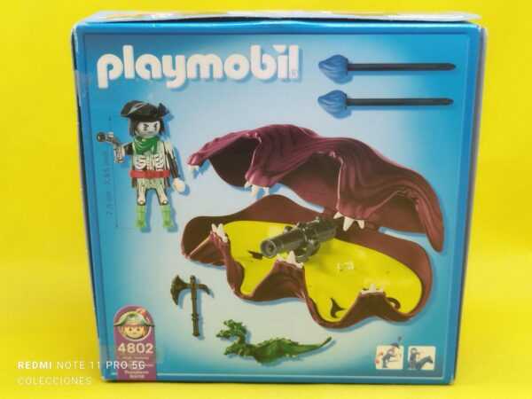 Playmobil Pirata fantasma con cañón en concha gigante REF 4802 - Imagen 10