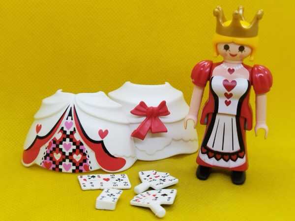 Playmobil reina de corazones, reina de Alicia en el país de las maravillas - Imagen 5