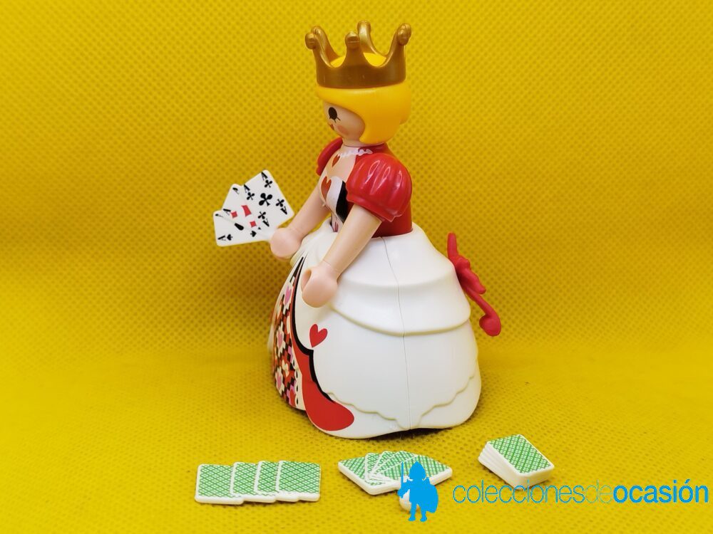 Playmobil reina de corazones, reina de Alicia en el país de las maravillas - Imagen 2