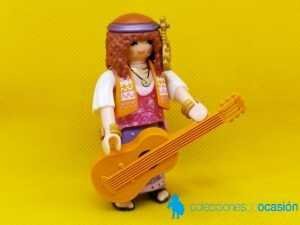 Playmobil Chica hippie con guitarra