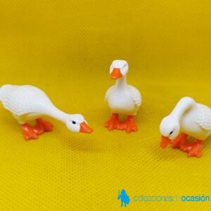 Playmobil Lote de 3 ocas, animales de granja, Belen