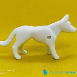 Playmobil Perro blanco playmobil color