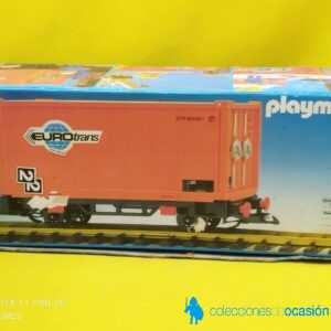 Playmobil Vagón de tren Eurotrans REF 4113