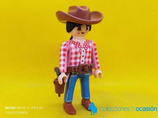 Playmobil Cowgirl, vaquera, cuatrera