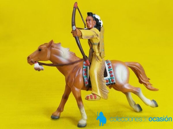 Bully arquero indio con caballo