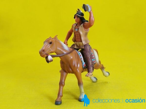 Bully guerrero indio a caballo - Imagen 3