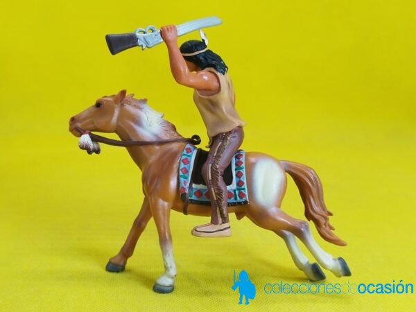 Bully guerrero indio a caballo - Imagen 4