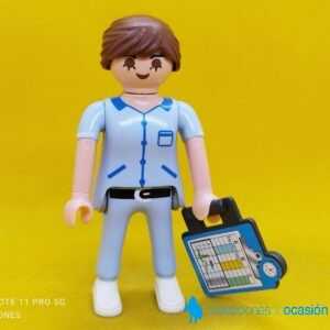 Playmobil Enfermera, médica, pediatra