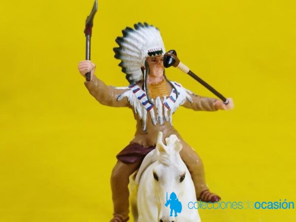 Papo Jefe indio con caballo