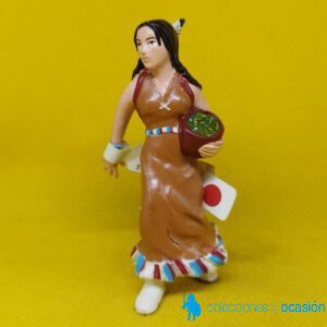 Papo mujer india con bebé