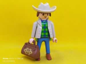 Playmobil Pasajero de diligencia, viajero del oeste