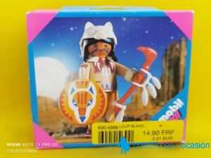 Playmobil Rastreador indio con piel de lobo blanco Special REF 4569
