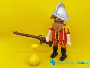 Playmobil Soldado de los tercios de Flandes, conquistador español custom