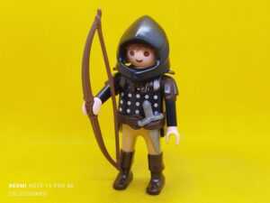 Playmobil Arquero medieval, bandido de los bosques
