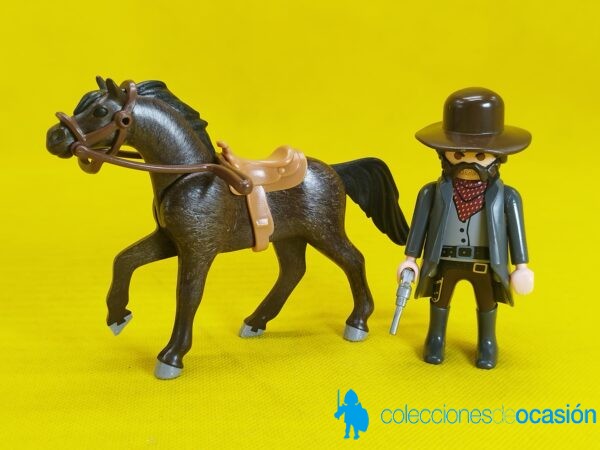 Playmobil Bandolero del oeste con caballo - Imagen 5