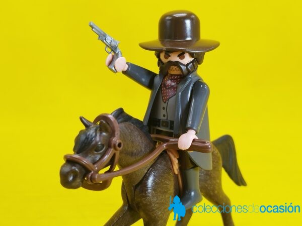 Playmobil Bandolero del oeste con caballo