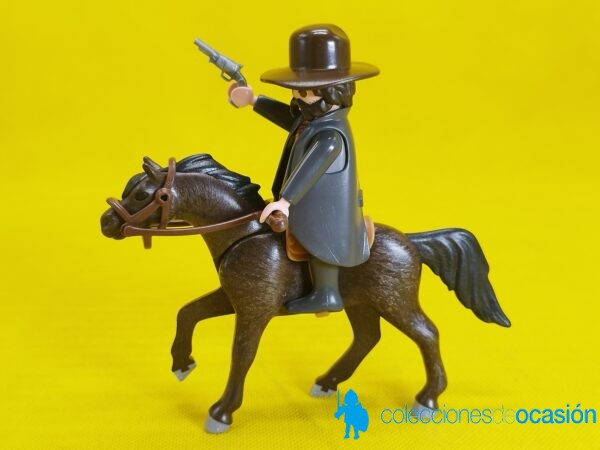 Playmobil Bandolero del oeste con caballo - Imagen 4