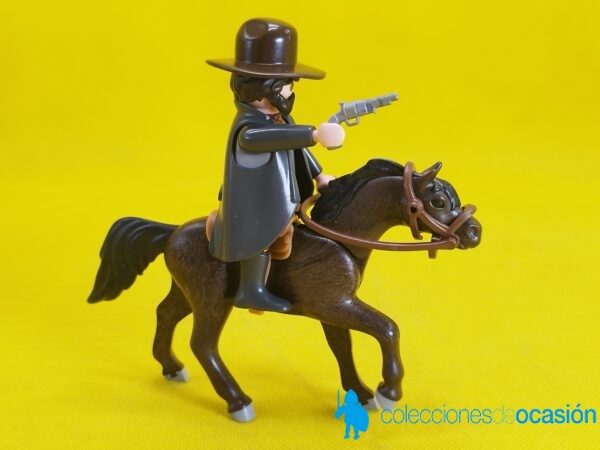 Playmobil Bandolero del oeste con caballo - Imagen 3