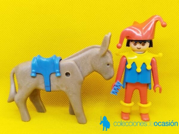Playmobil Bufón con burro REF 3330 - Imagen 2