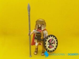 Playmobil Guerrero griego con casco y escudo custom