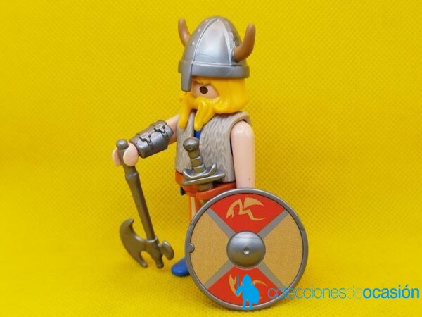 Playmobil Guerrero vikingo con chaleco de lana - Imagen 2