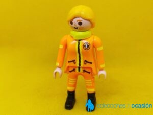 Playmobil Médica de emergencias, enfermera con mono de emergencias
