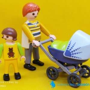 Playmobil Papá con carrito de bebé REF 4408