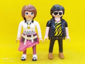 Playmobil Pareja rockabilly, chicos city